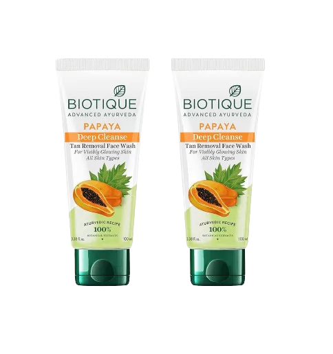 Biotique Papaya Deep Cleanse Face Wash